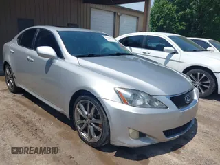 2008 Lexus IS 250 with VIN JTHBK262085065063, listed as a IAAI auction lot 42142865 with 277,892 mi miles. Bid and sale history available at carsss.com. Image 1.