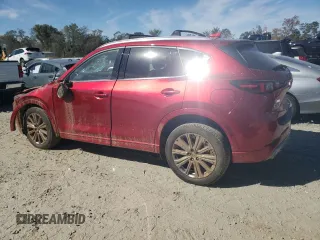 2024 Mazda CX-5 2.5 Turbo Signature with VIN JM3KFBXY3R0379983, listed as a Copart auction lot 75425454 with 13,220 mi miles and Salvage Title. Bid and sale history available at carsss.com. Image 2.