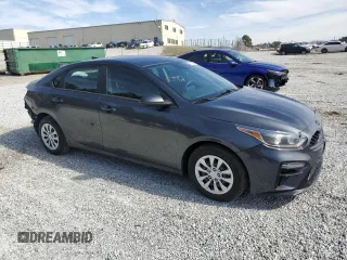 2019 Kia Forte LXS with VIN 3KPF24AD1KE005750, listed as a Copart auction lot 45103595 with 49,616 mi miles and Salvage title. Bid and sale history available at DreamBid. Image 4.