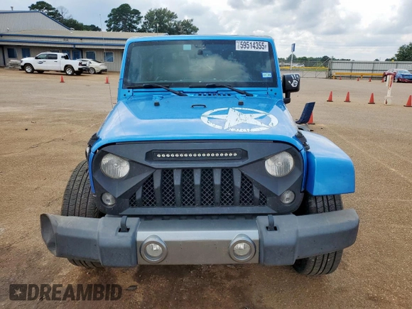 2014 Jeep Wrangler Sport z VIN 1C4AJWAG9EL235728, wystawiony jako Copart lot #59514355 z przebiegiem 66 928 mil mil oraz Szkoda całkowita • Salvage title. Historia ofert i sprzedaży dostępna na DreamBid. Obrazek 5.