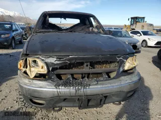 2001 Ford F-150 SuperCrew XLT with VIN 1FTRW08L51KE37549, listed as a Copart auction lot 46435215 with 0 mi miles and Salvage Title. Bid and sale history available at carsss.com. Image 5.