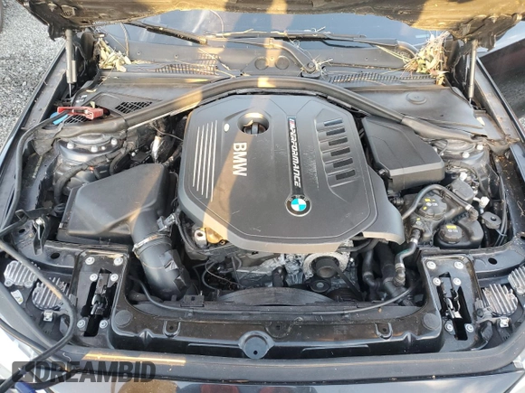 2017 BMW 2 Series M240i xDrive with VIN WBA2G3C3XHV641504, listed as a Copart auction lot 76472914 with 123,768 mi miles and Salvage Title. Bid and sale history available at carsss.com. Image 11.