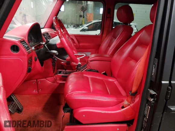 2008 Mercedes-Benz G-Class 5.0L with VIN WDCYR49E68X173677, listed as a Copart auction lot 43903035 with 128,210 mi miles and Clean Title. Bid and sale history available at carsss.com. Image 7.