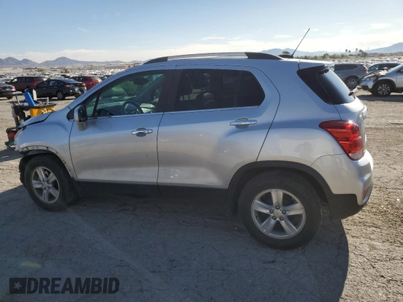 2018 Chevrolet Trax LT with VIN KL7CJLSB7JB619725, listed as a Copart auction lot 51705955 with 71,536 mi miles and Salvage Title. Bid and sale history available at carsss.com. Image 2.