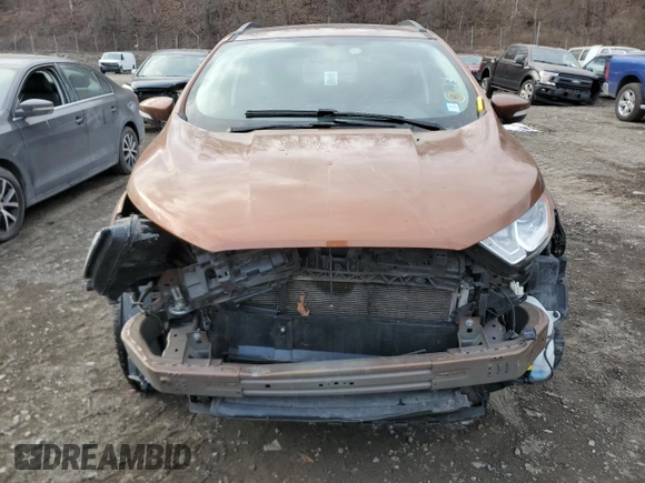 2020 Ford EcoSport SE with VIN MAJ6S3GLXLC317881, listed as a Copart auction lot 88983795 with Not Provided miles and Non Repairable. Bid and sale history available at DreamBid. Image 5.