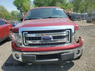 2013 Ford F-150 XL with VIN 1FTFW1EFXDFA97254, listed as a Copart auction lot 55405145 with 195,681 mi miles and Salvage Title. Bid and sale history available at carsss.com. Image 5.