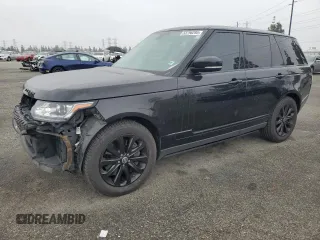 2013 Land Rover Range Rover HSE with VIN SALGS2DF2DA103058, listed as a Copart auction lot 53796295 with 130,843 mi miles and Salvage title. Bid and sale history available at DreamBid. Image 1.