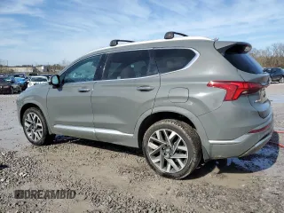 2021 Hyundai Santa Fe Calligraphy with VIN 5NMS5DAL5MH368500, listed as a Copart auction lot 42534255 with 106,945 mi miles and Salvage title. Bid and sale history available at DreamBid. Image 2.
