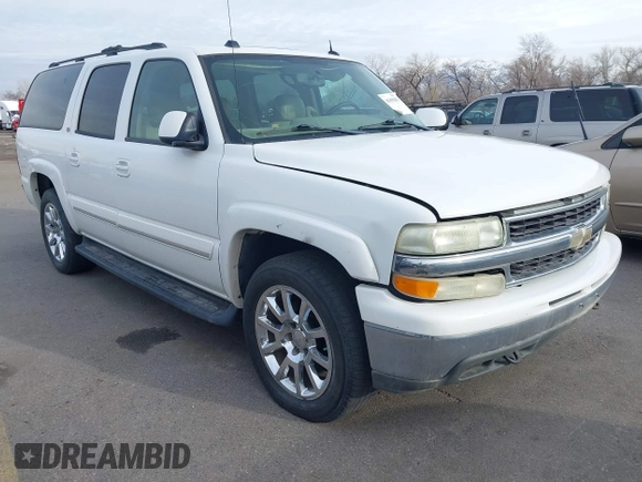 2004 Chevrolet Suburban LT with VIN 1GNFK16T04J251796, listed as a IAAI auction lot 41691891 with 237,489 mi miles and . Bid and sale history available at DreamBid. Image 1.
