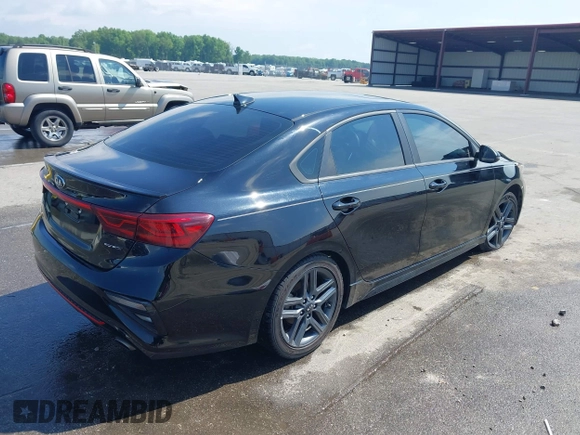 2021 Kia Forte GT-Line with VIN 3KPF34AD7ME281768, listed as a IAAI auction lot 42227522 with 50,645 mi miles and . Bid and sale history available at DreamBid. Image 4.