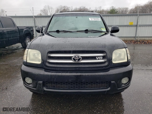 2004 Toyota Sequoia Limited with VIN 5TDBT48A04S211643, listed as a Copart auction lot 51184335 with 131,218 mi miles and Clean Title. Bid and sale history available at carsss.com. Image 5.