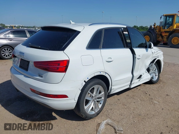 2016 Audi Q3 Premium Plus with VIN WA1EFCFS1GR006694, listed as a IAAI auction lot 42007479 with 103,901 mi miles and . Bid and sale history available at DreamBid. Image 4.