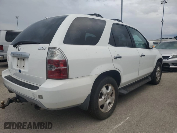 2005 Acura MDX with VIN 2HNYD18265H528934, listed as a Copart auction lot 74598924 with 0 mi miles and Non Repairable. Bid and sale history available at carsss.com. Image 3.