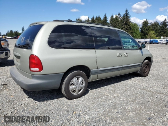 2000 Chrysler Voyager SE z VIN 1C4GJ44G9YB764195, wystawiony jako Copart lot #55095555 z przebiegiem 263 886 mil mil oraz Szkoda całkowita • Salvage title. Historia ofert i sprzedaży dostępna na DreamBid. Obrazek 3.