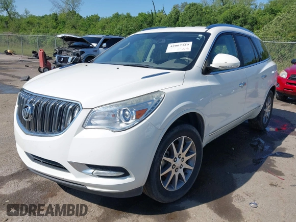 2014 Buick Enclave Leather with VIN 5GAKRBKD4EJ325568, listed as a IAAI auction lot 42007329 with 118,176 mi miles and . Bid and sale history available at DreamBid. Image 17.