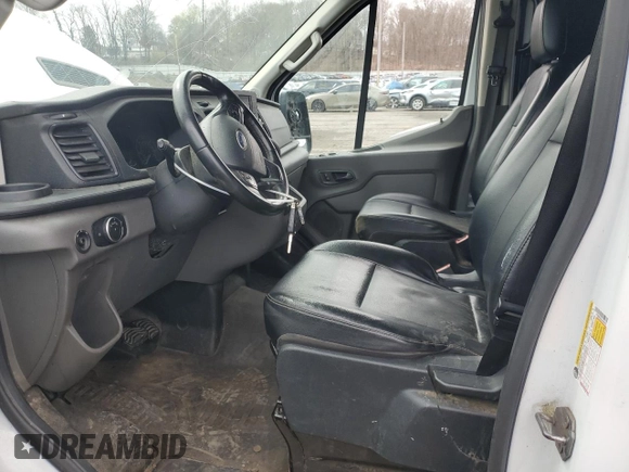 2020 Ford Transit Cargo with VIN 1FTBW9C83LKA36075, listed as a Copart auction lot 50836325 with 145,435 mi miles and Non Repairable. Bid and sale history available at DreamBid. Image 7.