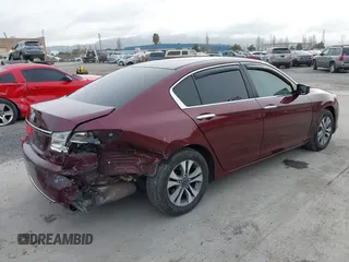 2013 Honda Accord LX z VIN 1HGCR2F39DA283452, wystawiony jako IAAI lot #41600248 z przebiegiem 363 551 mil mil oraz . Historia ofert i sprzedaży dostępna na DreamBid. Obrazek 4.