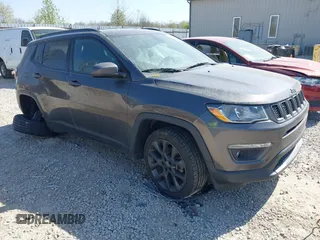 2021 Jeep Compass 80th Anniversary with VIN 3C4NJDEB0MT556774, listed as a IAAI auction lot 42051877 with 78,326 mi miles and . Bid and sale history available at DreamBid. Image 1.