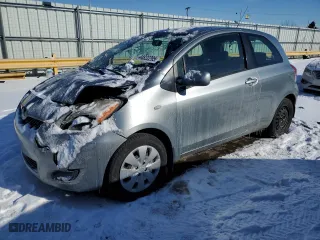 2009 Toyota Yaris with VIN JTDJT903695229034, listed as a Copart auction lot 44822295 with 0 mi miles and Clean Title. Bid and sale history available at carsss.com. Image 1.