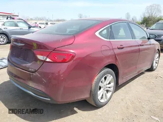 2015 Chrysler 200 Limited with VIN 1C3CCCABXFN747787, listed as a IAAI auction lot 42059276 with 145,176 mi miles. Bid and sale history available at carsss.com. Image 4.