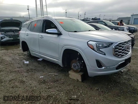 2019 GMC Terrain Denali with VIN 3GKALXEX5KL100969, listed as a Copart auction lot 86571894 with 81,130 mi miles and Salvage Title. Bid and sale history available at DreamBid. Image 13.