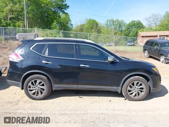 2015 Nissan Rogue SL with VIN 5N1AT2MV0FC879838, listed as a IAAI auction lot 42144778 with 200,965 mi miles. Bid and sale history available at carsss.com. Image 14.