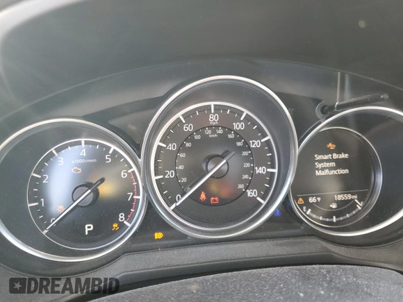 2019 Mazda 6 Grand Touring Reserve with VIN JM1GL1WY1K1509715, listed as a Copart auction lot 84119914 with 18,559 mi miles and Salvage Title. Bid and sale history available at DreamBid. Image 9.