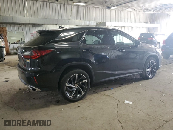 2017 Lexus RX 350 with VIN 2T2BZMCA1HC116024, listed as a Copart auction lot 60543455 with 56,381 mi miles and Clean title. Bid and sale history available at DreamBid. Image 3.