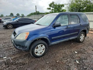 2003 Honda CR-V EX z VIN SHSRD78863U100603, wystawiony jako Copart lot #64071865 z przebiegiem 240 800 mil mil oraz Czysty tytuł • Clean title. Historia ofert i sprzedaży dostępna na DreamBid. Obrazek 1.