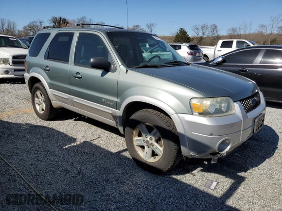 2006 Ford Escape Hybrid with VIN 1FMCU96H76KA08592, listed as a Copart auction lot 50227935 with 177,824 mi miles and Clean Title. Bid and sale history available at carsss.com. Image 4.