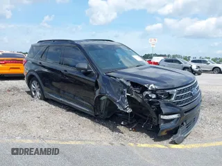 2020 Ford Explorer XLT z VIN 1FMSK8DH6LGA79604, wystawiony jako IAAI lot #41685528 z przebiegiem 65 718 mil mil oraz . Historia ofert i sprzedaży dostępna na DreamBid. Obrazek 1.