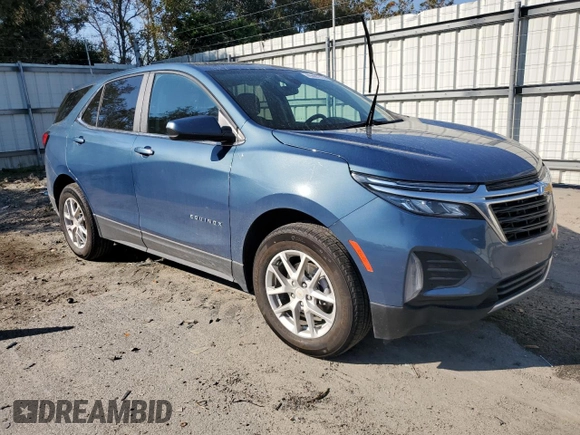 2024 Chevrolet Equinox LT with VIN 3GNAXKEG7RL274191, listed as a Copart auction lot 49487735 with 13,364 mi miles and Salvage Title. Bid and sale history available at carsss.com. Image 4.