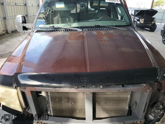 2006 Ford Super Duty F-250 XL with VIN 1FTSW21P96ED39723, listed as a Copart auction lot 75339514 with 0 mi miles and Salvage Title. Bid and sale history available at carsss.com. Image 11.