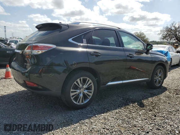 2013 Lexus RX 350 with VIN 2T2ZK1BA1DC092269, listed as a Copart auction lot 54515525 with 126,058 mi miles and Salvage Title. Bid and sale history available at DreamBid. Image 3.
