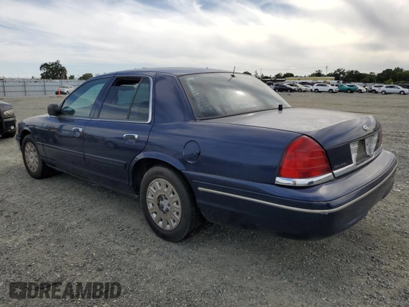 2004 Ford Police Interceptor Base w/3.27 Axle with VIN 2FAFP71W54X185452, listed as a Copart auction lot 57003145 with 159,532 mi miles and Clean title. Bid and sale history available at DreamBid. Image 2.