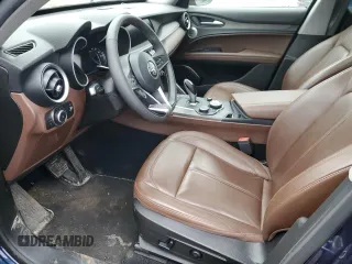2019 Alfa Romeo Stelvio Ti with VIN ZASPAKBN4K7C58880, listed as a Copart auction lot 49688885 with 43,764 mi miles and Clean title. Bid and sale history available at DreamBid. Image 7.