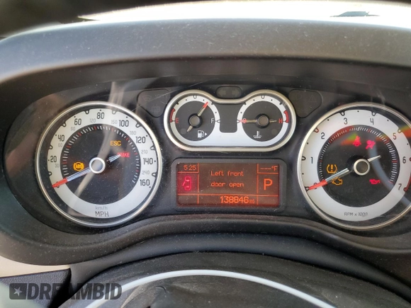 2014 FIAT 500L Easy with VIN ZFBCFABH5EZ009206, listed as a Copart auction lot 77257324 with 138,846 mi miles and Salvage Title. Bid and sale history available at DreamBid. Image 9.