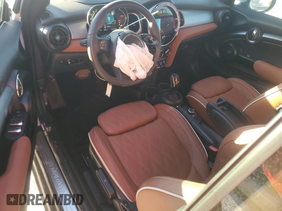 2024 MINI Convertible Cooper S with VIN WMW43DL06R3S05892, listed as a Copart auction lot 83472064 with 12,435 mi miles and Salvage title. Bid and sale history available at DreamBid. Image 8.