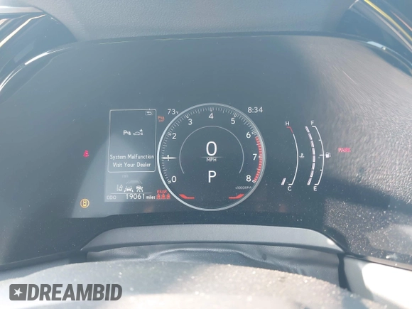 2024 Lexus RX 350 with VIN 2T2BAMBA3RC039795, listed as a IAAI auction lot 42324555 with 19,061 mi miles and . Bid and sale history available at DreamBid. Image 7.