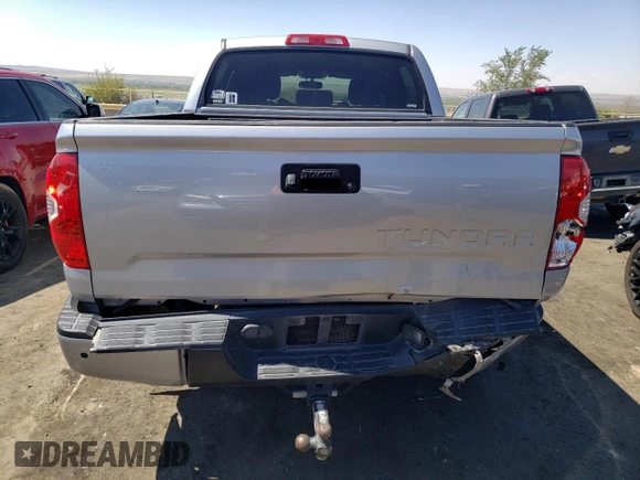 2017 Toyota Tundra 2WD SR5 with VIN 5TFEW5F15HX224868, listed as a Copart auction lot 71040654 with 117,822 mi miles and Salvage Title. Bid and sale history available at carsss.com. Image 6.