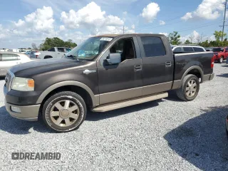 2005 Ford F-150 XLT with VIN 1FTPW12515KC25535, listed as a Copart auction lot 50210615 with 102,532 mi miles and Non Repairable. Bid and sale history available at carsss.com. Image 1.