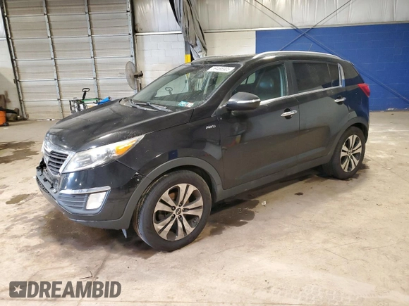 2013 Kia Sportage EX z VIN KNDPCCA25D7428067, wystawiony jako Copart lot #59466905 z przebiegiem 213 535 mil mil oraz Szkoda całkowita • Salvage title. Historia ofert i sprzedaży dostępna na DreamBid. Obrazek 1.