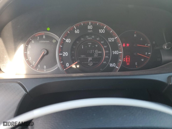 2017 Honda Accord Sedan Sport with VIN 1HGCR2F5XHA007823, listed as a Copart auction lot 49686755 with 113,718 mi miles and Salvage Title. Bid and sale history available at carsss.com. Image 9.
