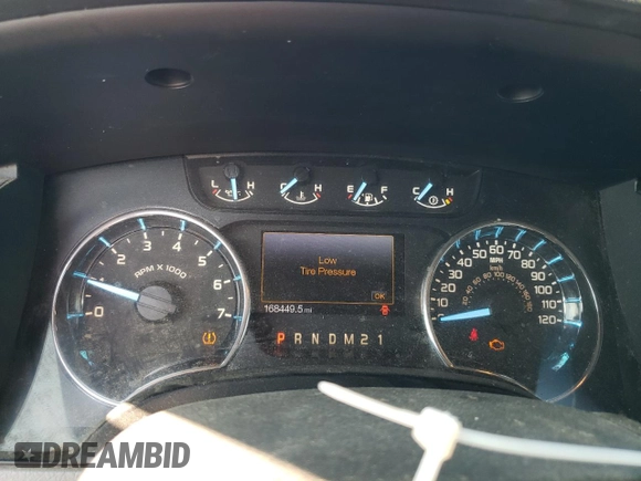 2012 Ford F-150 XL with VIN 1FTFX1ET3CFB11562, listed as a Copart auction lot 63580935 with 168,449 mi miles and Clean title. Bid and sale history available at DreamBid. Image 9.