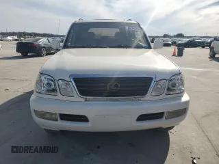 2002 Lexus LX 470 z VIN JTJHT00W623514108, wystawiony jako Copart lot #88704265 z przebiegiem Nie podano mil oraz Tytuł czysty. Historia ofert i sprzedaży dostępna na DreamBid. Obrazek 5.