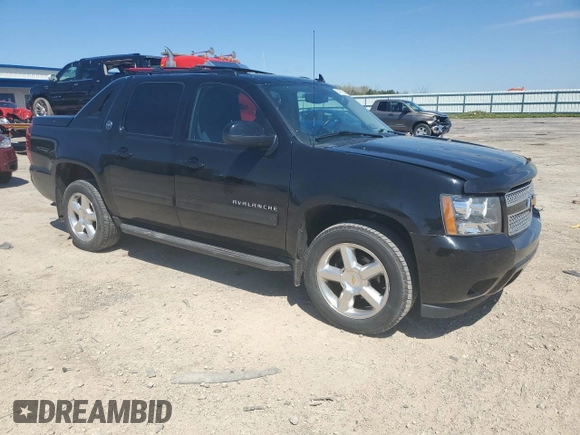 2013 Chevrolet Avalanche LS with VIN 3GNTKEE77DG352947, listed as a Copart auction lot 54572305 with 120,015 mi miles and Clean title. Bid and sale history available at DreamBid. Image 4.