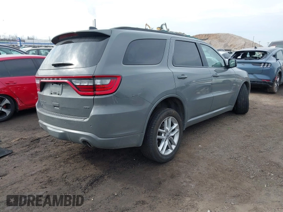 2023 Dodge Durango GT Plus with VIN 1C4RDJDG1PC688916, listed as a IAAI auction lot 41716032 with 11,663 mi miles. Bid and sale history available at carsss.com. Image 4.