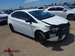 2012 Toyota Prius One with VIN JTDKN3DU1C5381499, listed as a IAAI auction lot 42067726 with 406,239 mi miles and . Bid and sale history available at DreamBid. Image 1.