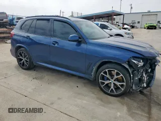 2019 BMW X5 xDrive50i with VIN 5UXJU2C5XKLN66811, listed as a Copart auction lot 48597115 with 0 mi miles and Salvage Title. Bid and sale history available at carsss.com. Image 4.