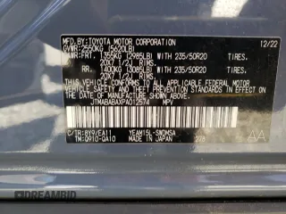 2023 Toyota bZ4X XLE z VIN JTMABABAXPA012574, wystawiony jako Copart lot #60370605 z przebiegiem 24 018 mil mil oraz Szkoda całkowita • Salvage title. Historia ofert i sprzedaży dostępna na DreamBid. Obrazek 13.